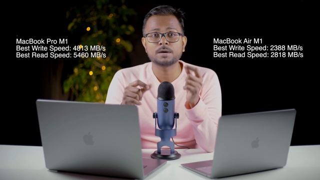 MacBook Pro M1 Pro Vs MacBook Air M1 SSD Speed Test - Superfast 2X Speed