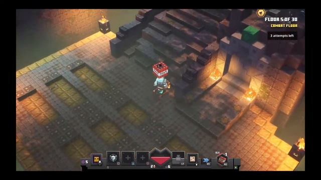 PS4 - Minecraft Dungeons - Texma- смотреть онлайн