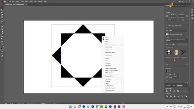 How to Create Lotus Flowers Squre Design in Adobe Illustrator 2024 смотреть онлайн