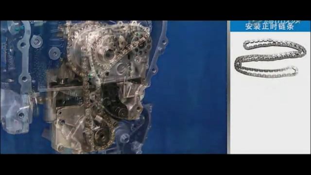 Geely 1.8L Engine JLE-4G18TD Timing Chain Installation