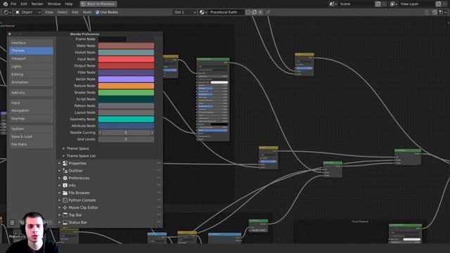 Change the Curve of Node Wires (Blender Tutorial) смотреть онлайн