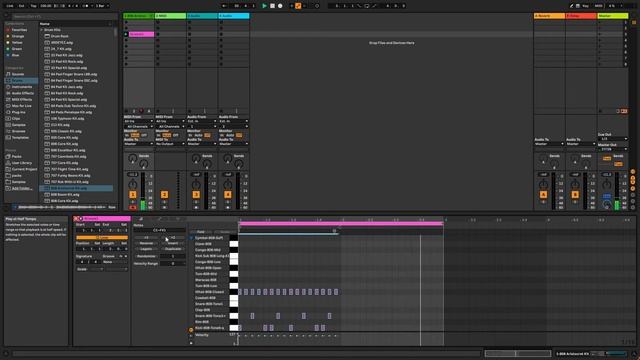 Creating and Editing MIDI Clips in Ableton Live 11 смотреть онлайн