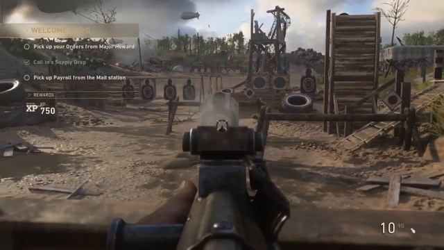 Watermelon Easter Egg!! :: Call of Duty WW2 Firing Range Trick! (How To) смотреть онлайн