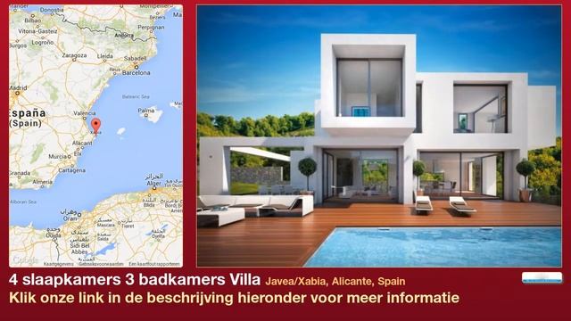 4 slaapkamers 3 badkamers Villa te Koop in Javea/Xabia, Alicante, Spain смотреть онлайн