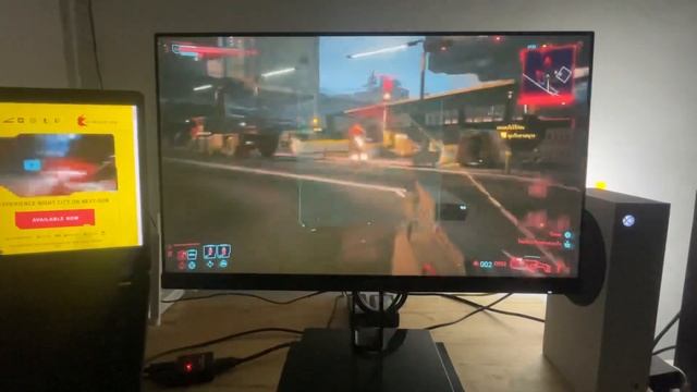 Xbox series s POV , Cyberpunk 2077 смотреть онлайн