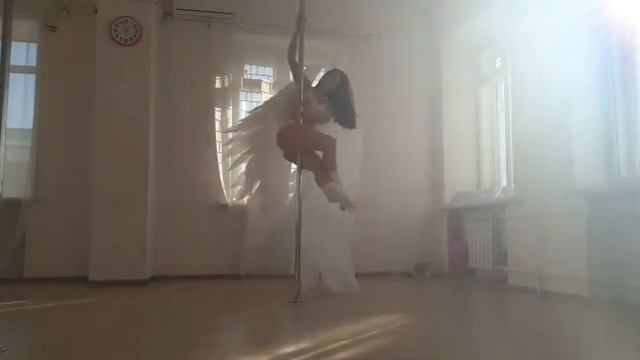 Крылья ангела #ЛисьяМастерская pole danse смотреть онлайн