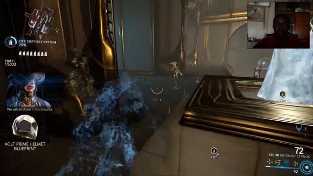 Warframe (Ivara's Prowl ability study) смотреть онлайн