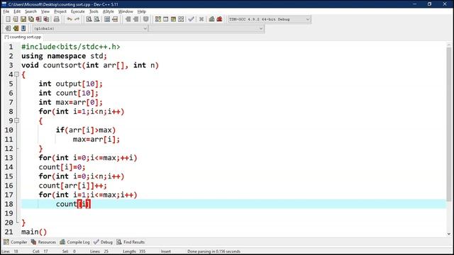 Counting Sort Algorithm Explained | Data Structures And Algorithms Tutorial | Simplilearn смотреть онлайн