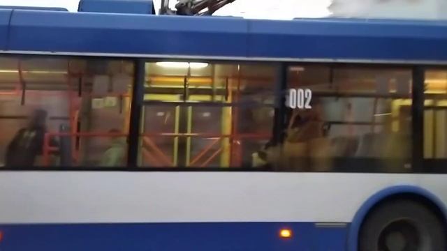 Троллейбус БКМ-321 №002 маршрутом №108 "Автовокзал - ДП Цветотрон" | г. Брест смотреть онлайн