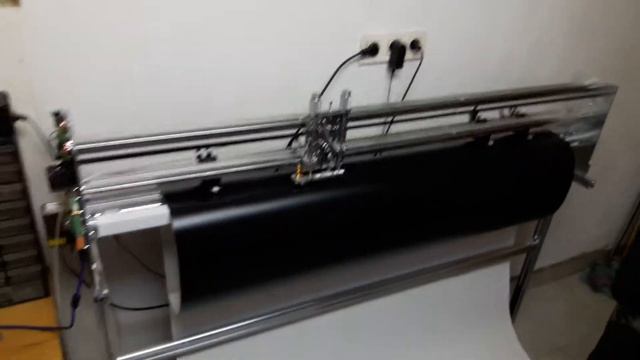 home made plotter - Vinyl Cutter смотреть онлайн