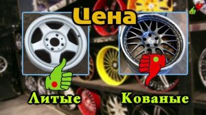 Легкосплавные колесные диски - литые диски и кованные диски ( преимущества и недостатки )