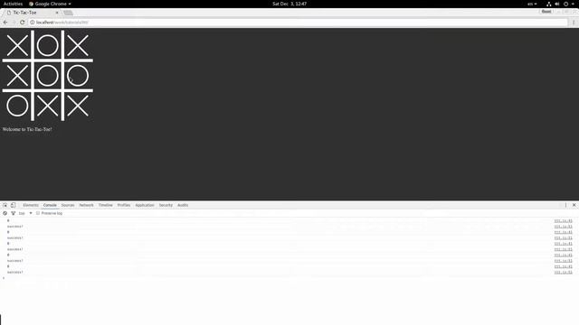 How to make Tic-Tac-Toe in JavaScript Tutorial (Part 2) смотреть онлайн