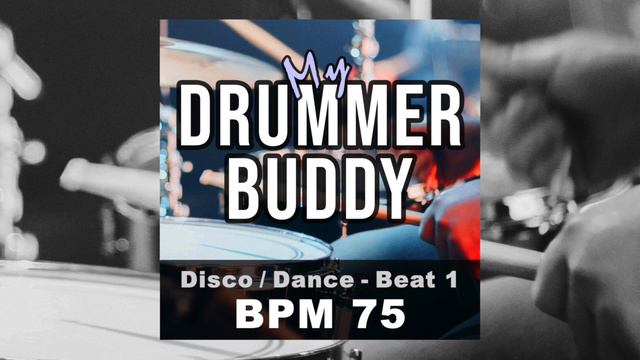 BPM 75 - Disco / Dance - Drum Beat 1 | Backing Tracks смотреть онлайн