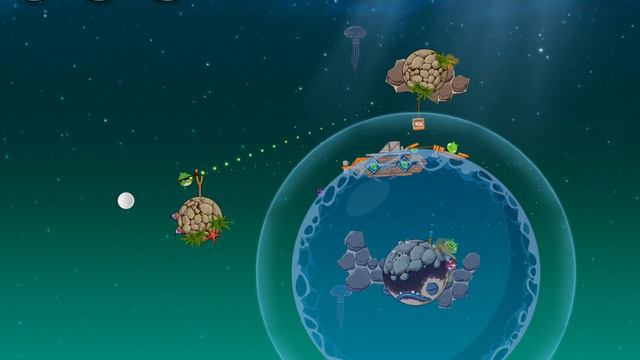 Angry Birds Space - Pig Dipper - level 6-21 Three Star Walkthrough смотреть онлайн