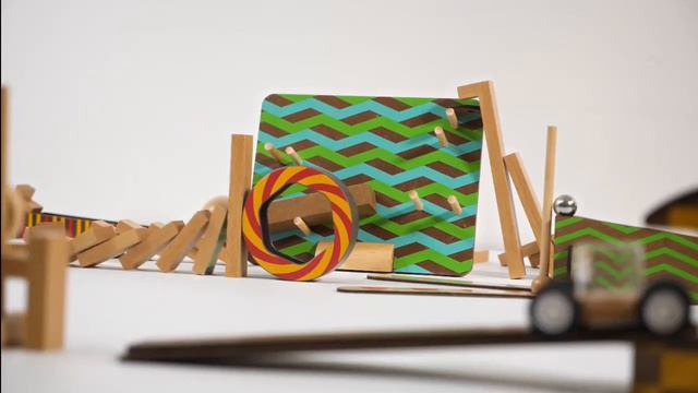 Деревянный конструктор Djeco Zig&Go, 28 деталей смотреть онлайн