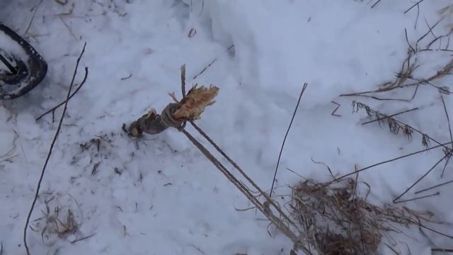Спасение снегохода Тайга из речки. смотреть онлайн