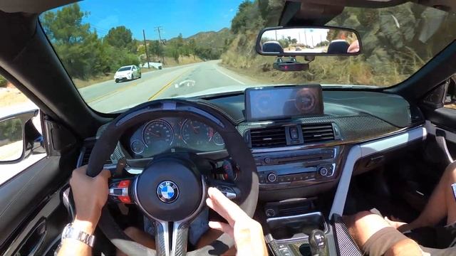 You Drive A 1000HP BMW M4 F83 Convertible! SUPERCAR KILLER [LOUD EXHAUST POV] смотреть онлайн