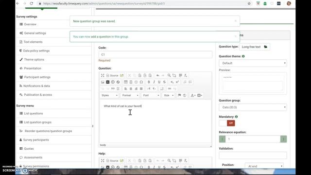 LimeSurvey Tutorial смотреть онлайн