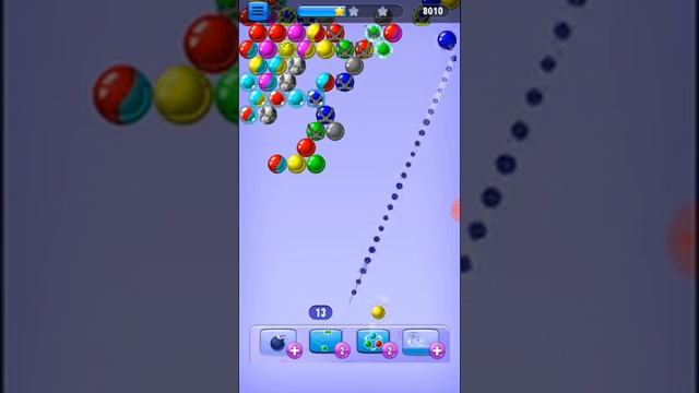 Bubble Shooter Level 557- the Toughest level..... Android Gameplay смотреть онлайн