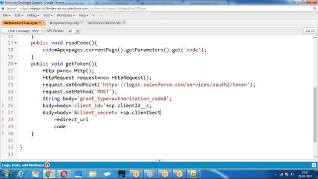 #Class 4 About integration Oauth-2 смотреть онлайн