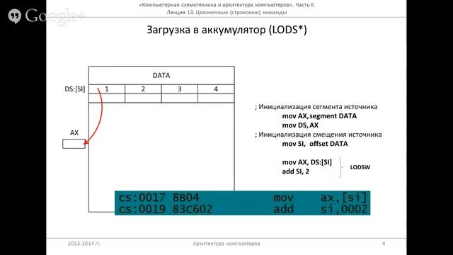 Архитектура компьютеров смотреть онлайн