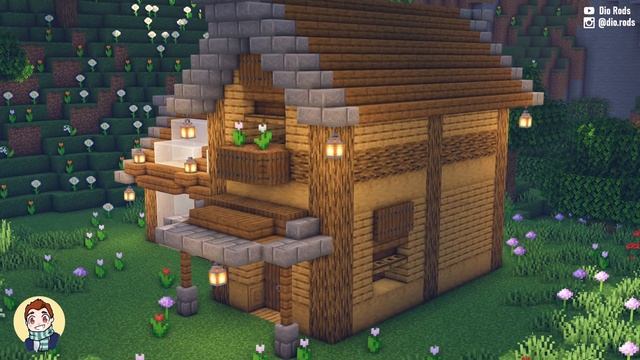 ?Tutorial | Easy Cottagecore House With Greenhouse!