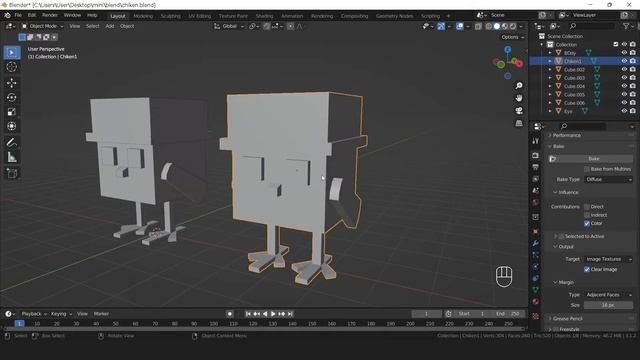 Експорт каченя в Unity // Blender для новачків смотреть онлайн