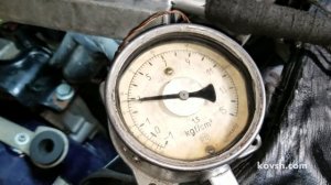 Замеряем давление подкачки на Mercedes Vito W638 2.1d, OM611