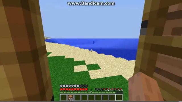 Minecraft . Выживание на карте (Island X ) серия 3 ура карьер смотреть онлайн