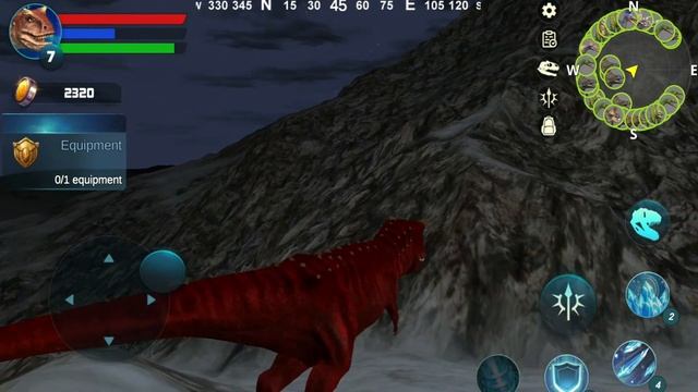 Carnotaurus Simulator Android Gameplay #12 Dinosaur Sim Game смотреть онлайн