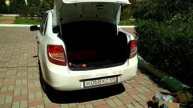 Упоры багажника Гранта смотреть онлайн