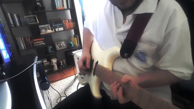 Guitar Solo on a Neo Soul Backing Track #mooer #ge200 #cort #g254 #behringer смотреть онлайн