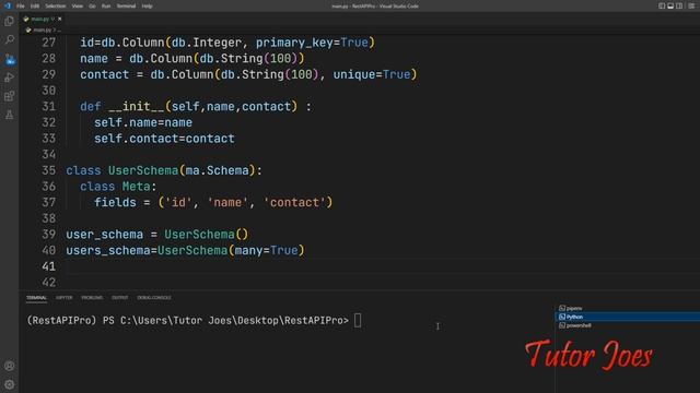 Python | Build a REST API using Flask SQLite | SQLAlchemy | Marshmallow смотреть онлайн