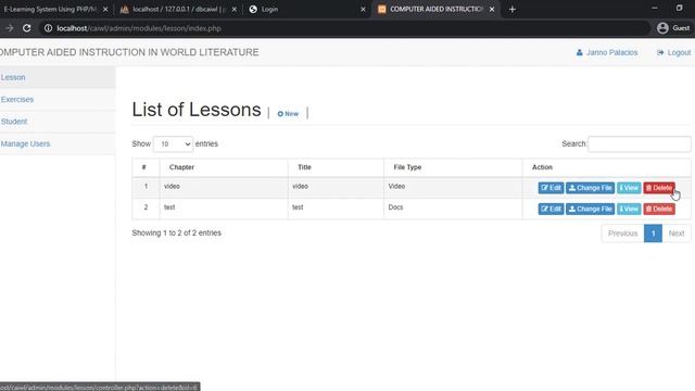 E-Learning System Using PHP/MySQLi Installation Demo смотреть онлайн