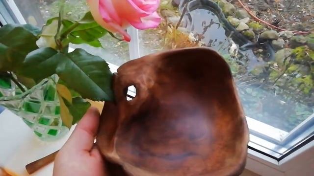 Плошка из сувеля и ложка из берёзы смотреть онлайн