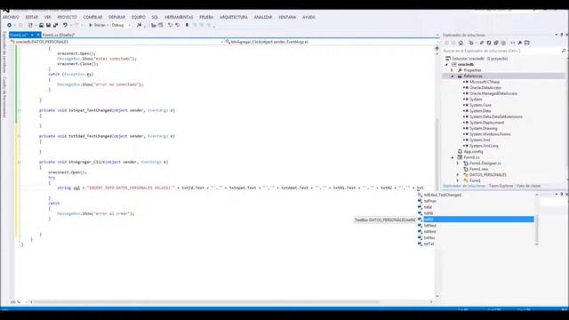 agregar datos a una base de datos en oracle desde visual studio 2012 смотреть онлайн
