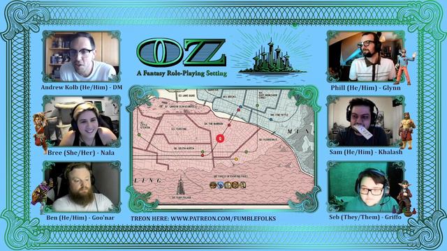 Oz: A Fantasy Role-Playing Setting with Andrew Kolb: Part 1 смотреть онлайн