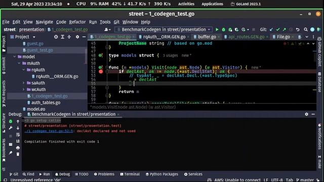 LiveCoding2: CodeGen for Svelte+Golang+Tarantool+Clickhouse смотреть онлайн