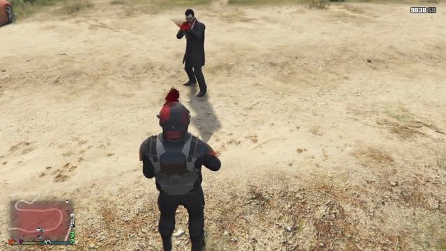 GTA 5 The Doomsday Heist | Are shielded riot helmets bulletproof? смотреть онлайн
