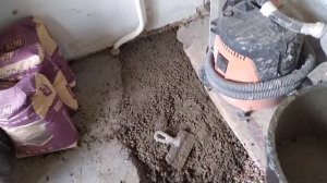 Стяжка толщиной 20 см. Ошибки!!!