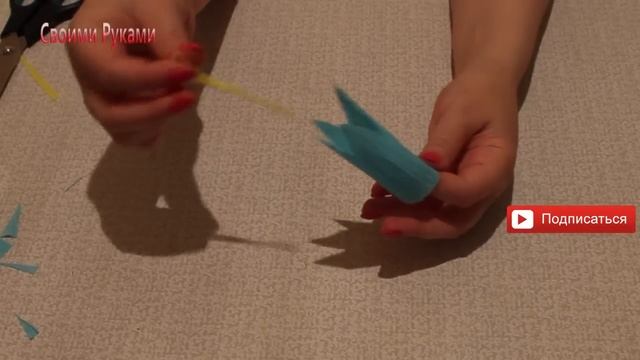 Цветы КОЛОКОЛЬЧИКИ из гофрированной бумаги своими руками смотреть онлайн