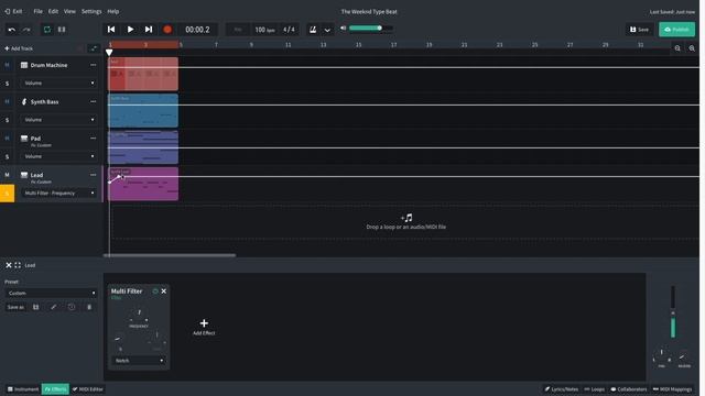 How to produce a beat in the style of The Weeknd on BandLab смотреть онлайн