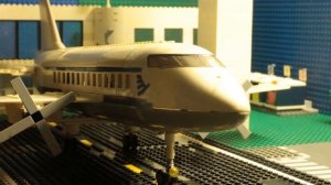 Lego Airplane crash