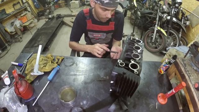 Kawasaki balius 250. Сборка.№2 смотреть онлайн