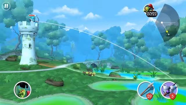 Tiny archers - Android Gameplay Walkthrough Part 1# смотреть онлайн
