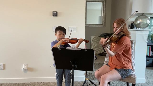Playing and etude from RCM technique book level 5 смотреть онлайн