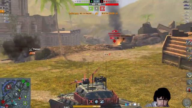 Катаю в Рейтинговые бои ! -WOTBlitz-EU сер. смотреть онлайн