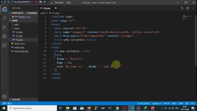 06 - PHP - VARIABLES - BECOME ENGINEER смотреть онлайн