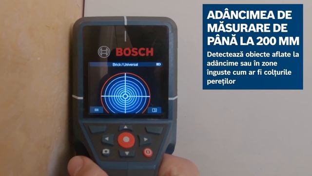 Bosch Professional D-tect 200 C: Detectare rapidă şi precisă pentru fluxuri de lucru eficiente смотреть онлайн