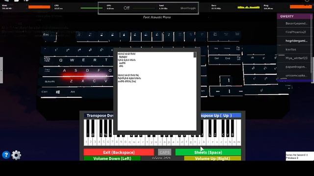 Roblox Piano Sheet - Married Life(Up opening song)(Easy) смотреть онлайн